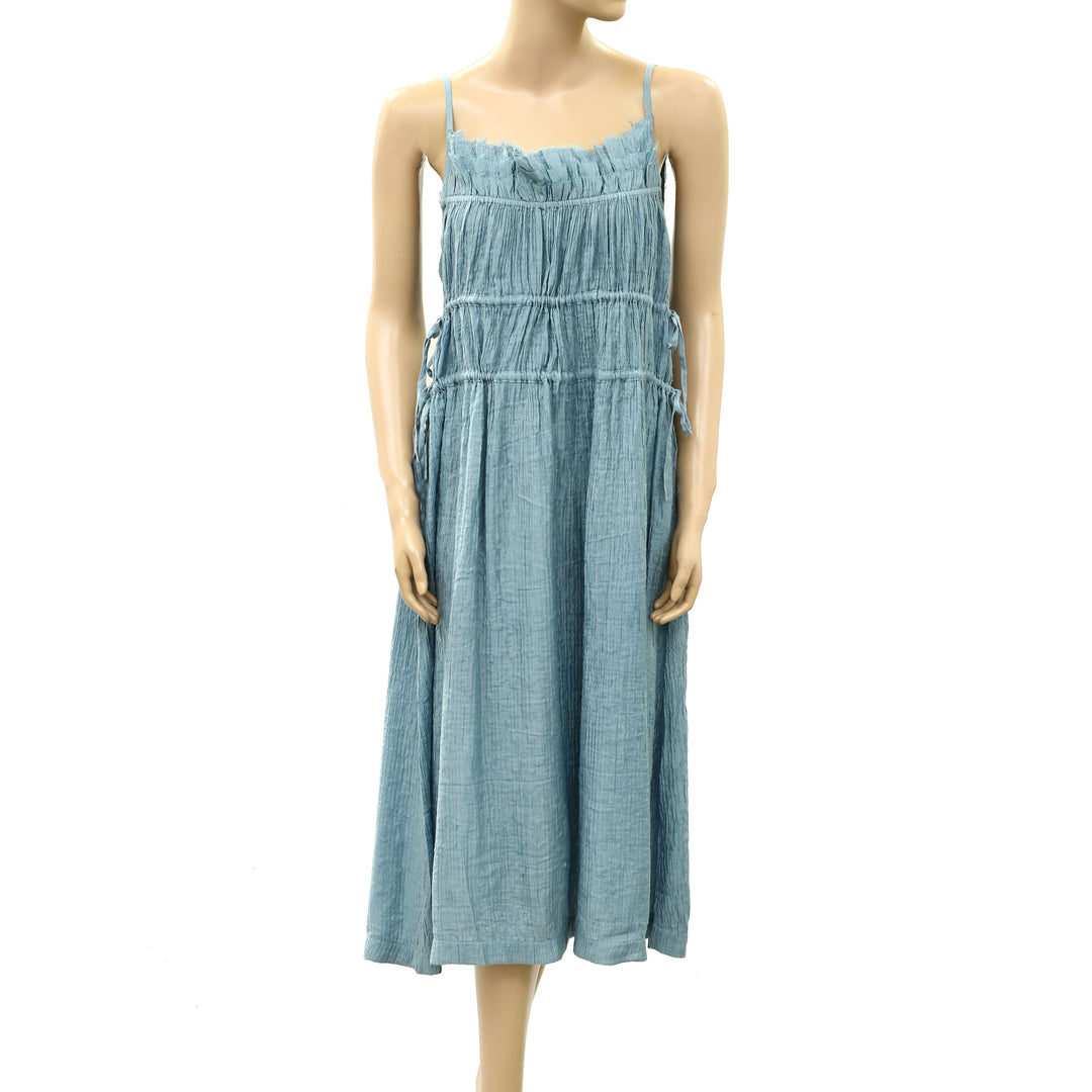 Muse Assembly Textured Midi Dress