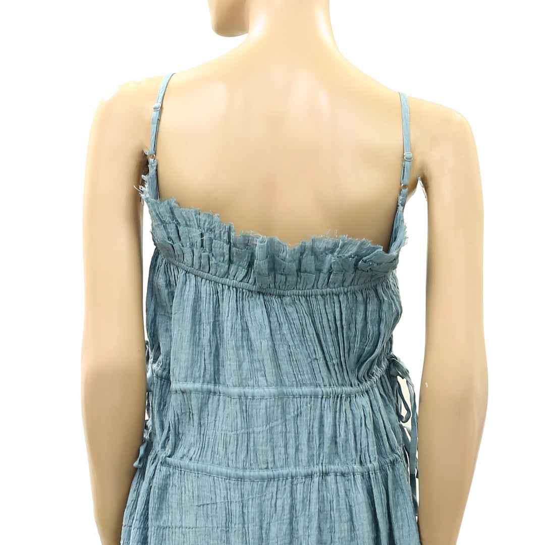Muse Assembly Textured Midi Dress