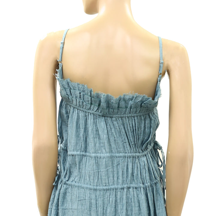 Muse Assembly Textured Midi Dress