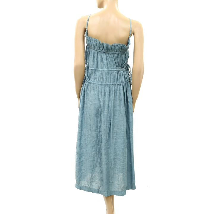 Muse Assembly Textured Midi Dress