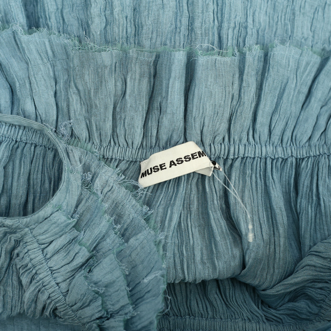 Muse Assembly Textured Midi Dress