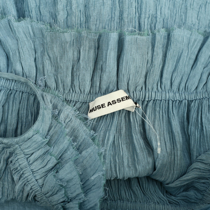 Muse Assembly Textured Midi Dress