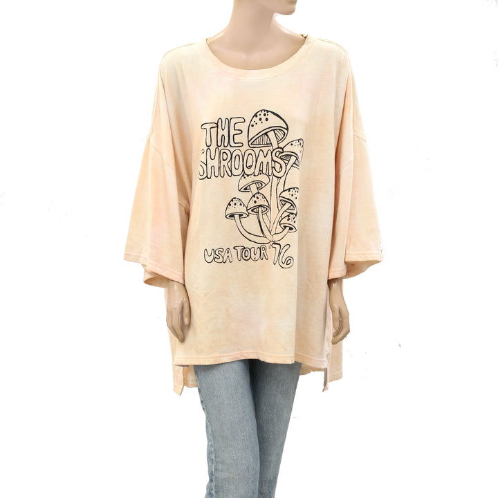 Free People Long Strange Trip Pullover Tunic Top