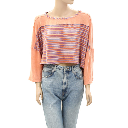 Free People We The Free Cropped Blouse Top