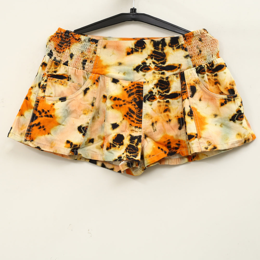 Free People We The Free Luna Printed Pull-On Shorts