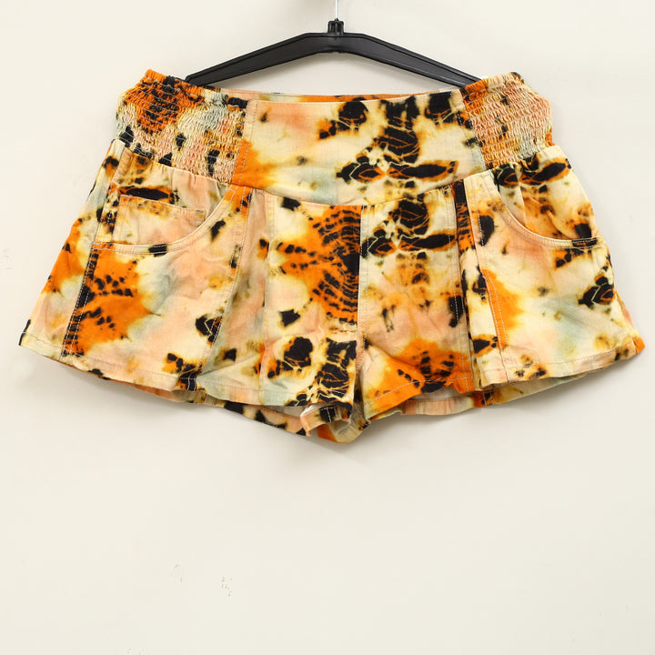 Free People We The Free Luna Printed Pull-On Shorts