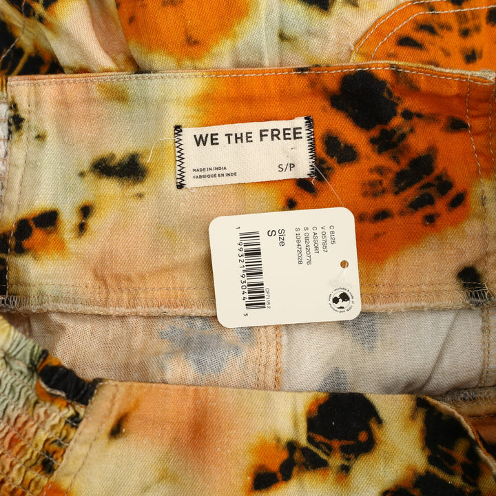 Free People We The Free Luna Printed Pull-On Shorts