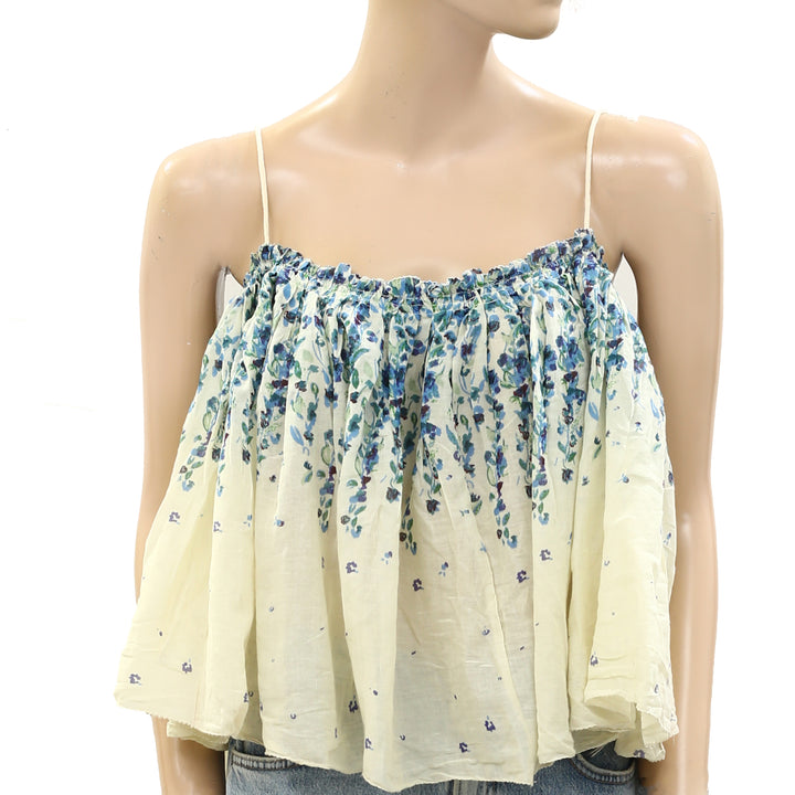 Intimately Free People Instant Crush Floral Printed Cropped Top