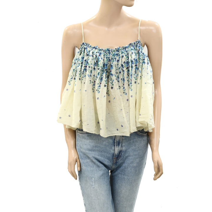 Intimately Free People Instant Crush Floral Printed Cropped Top