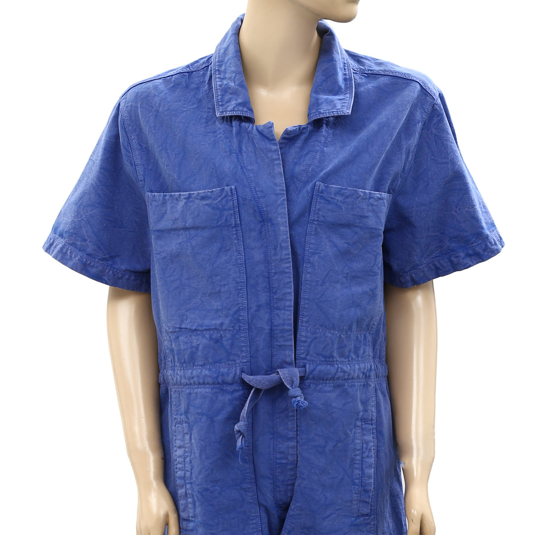 Free People Rhodes Chino Coverall Romper