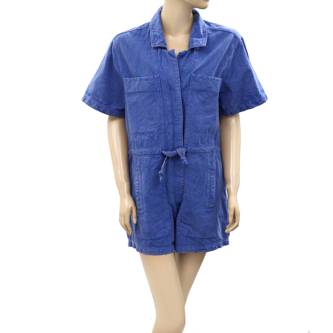 Free People Rhodes Chino Coverall Romper