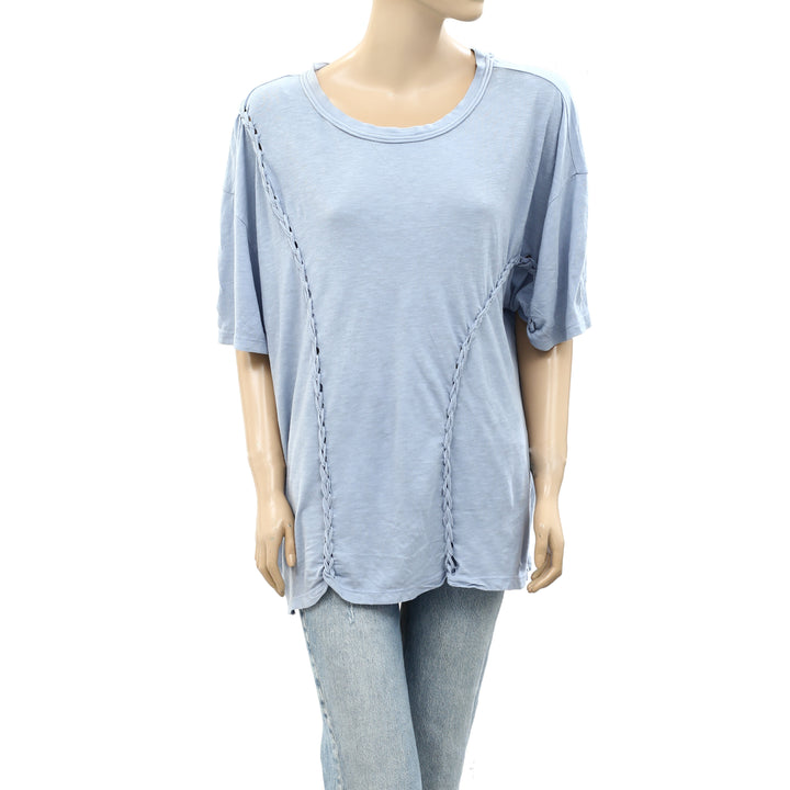 Free People We The Free Moonlit Midi Tee Tunic Top