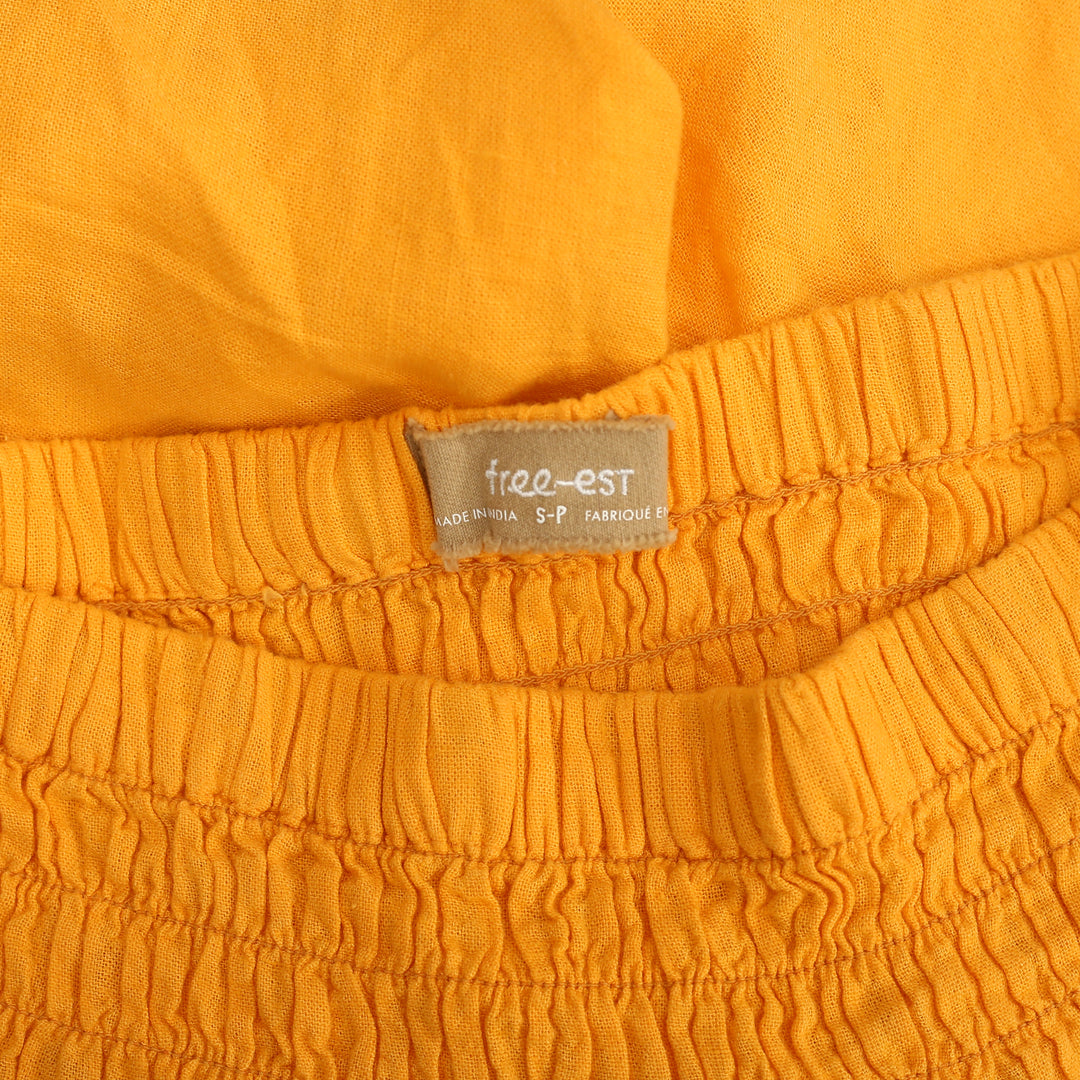 Free People Free Est Trouser Pants Smocked