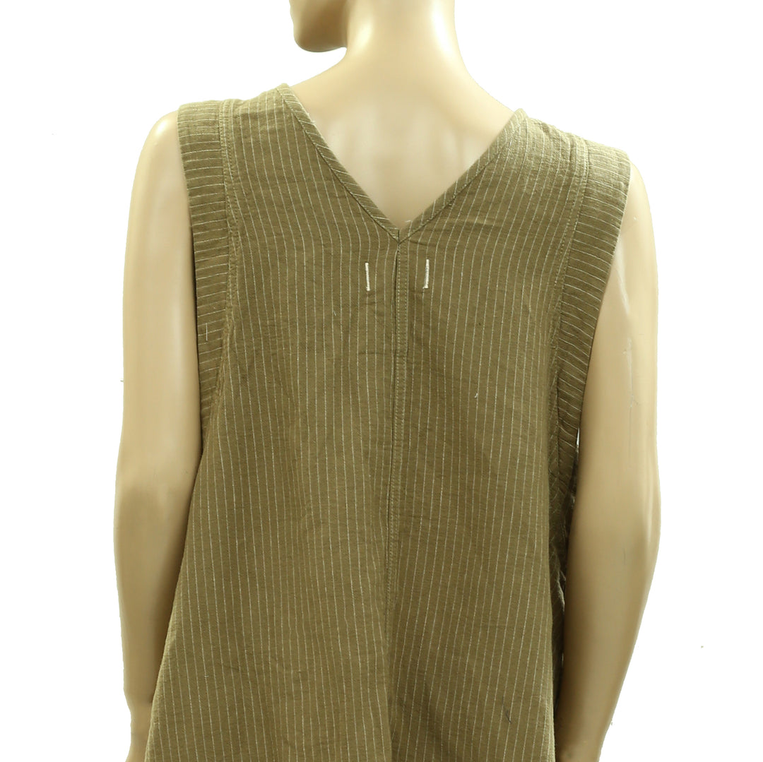 Free People We The Free Pinstripe Menswear Vest