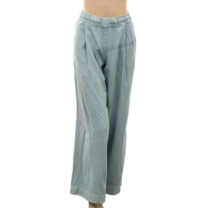 Free People Women's Tidal Moon Low-Rise Pull-On Trouser Pants