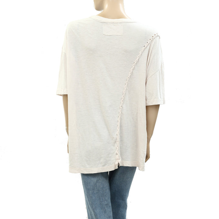 Free People We The Free Moonlit Midi Tee Tunic Top