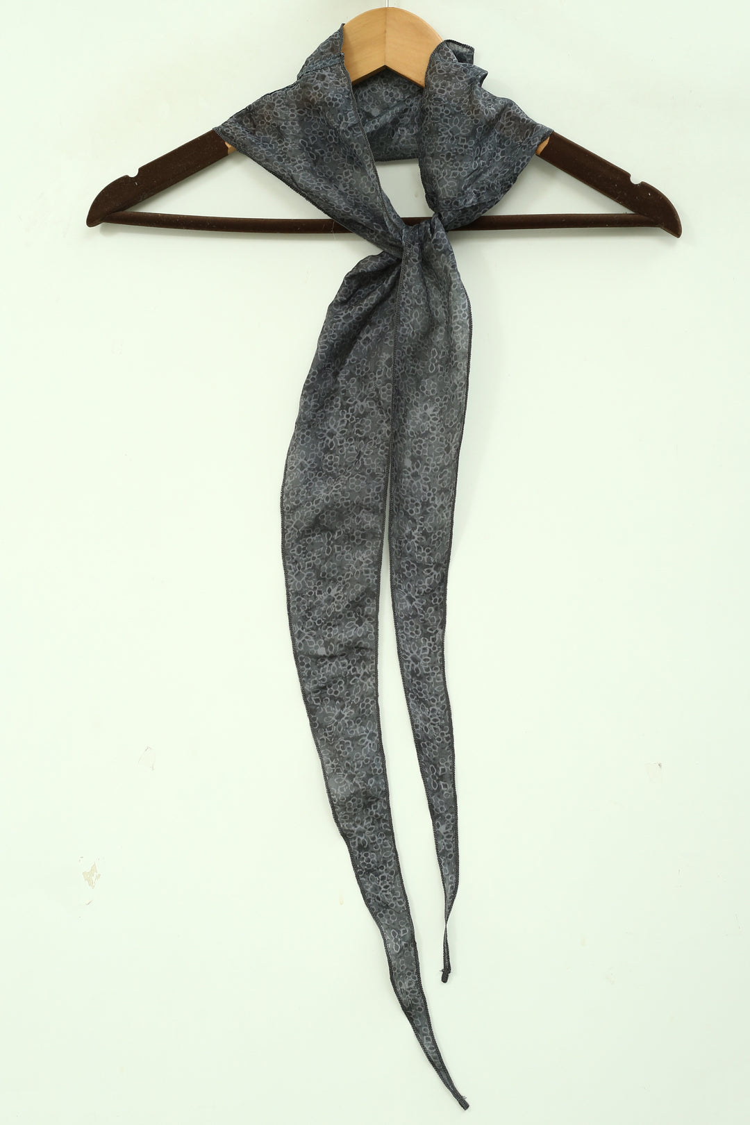 Free People Tilly Skinny Silk Convertible Scarf Neck Handbag Print