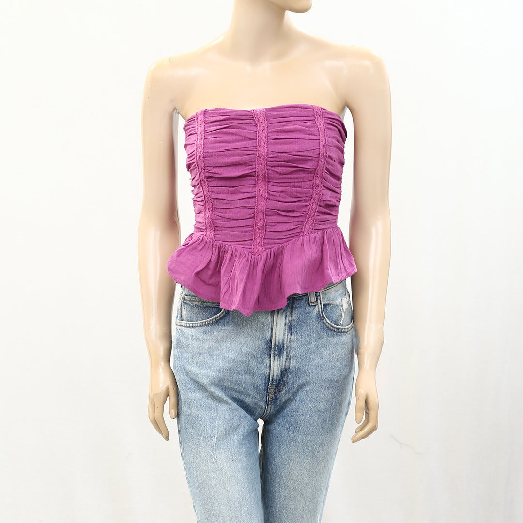 Free People Free-est Fun In The Sun Tube Blouse Top