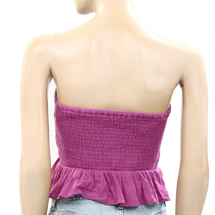 Free People Free-est Fun In The Sun Tube Blouse Top