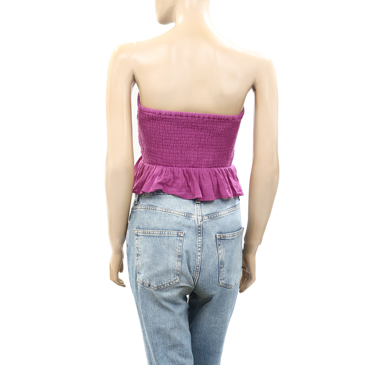Free People Free-est Fun In The Sun Tube Blouse Top