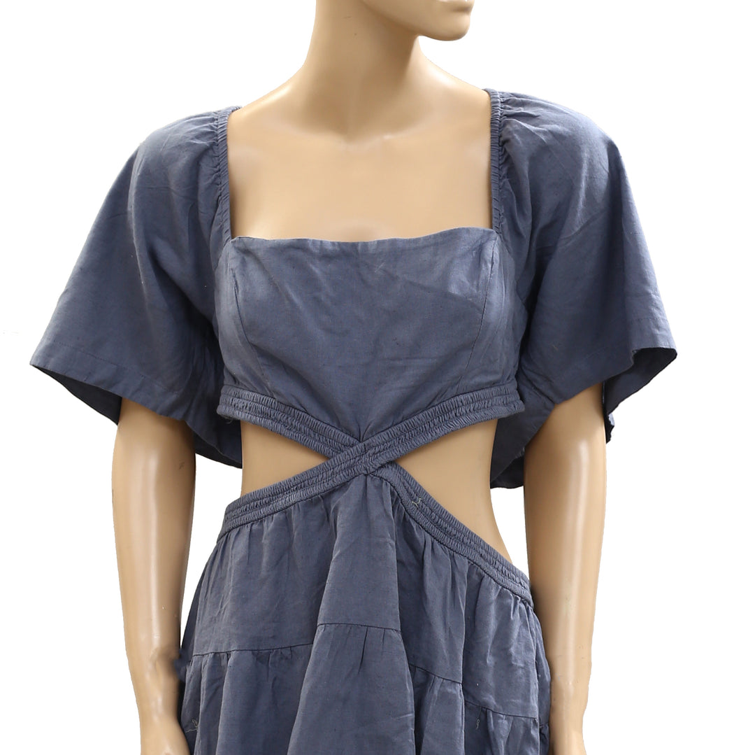 Free People Free-Est Cross of Sunlight Mini Dress