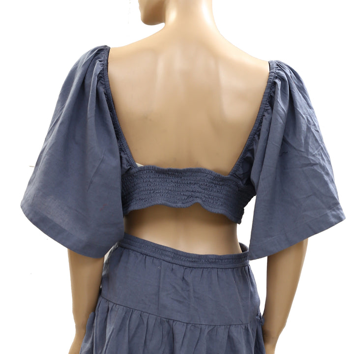 Free People Free-Est Cross of Sunlight Mini Dress