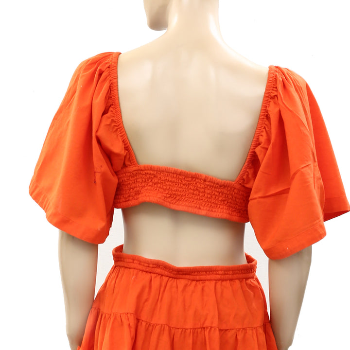 Free People Free-Est Cross of Sunlight Mini Dress