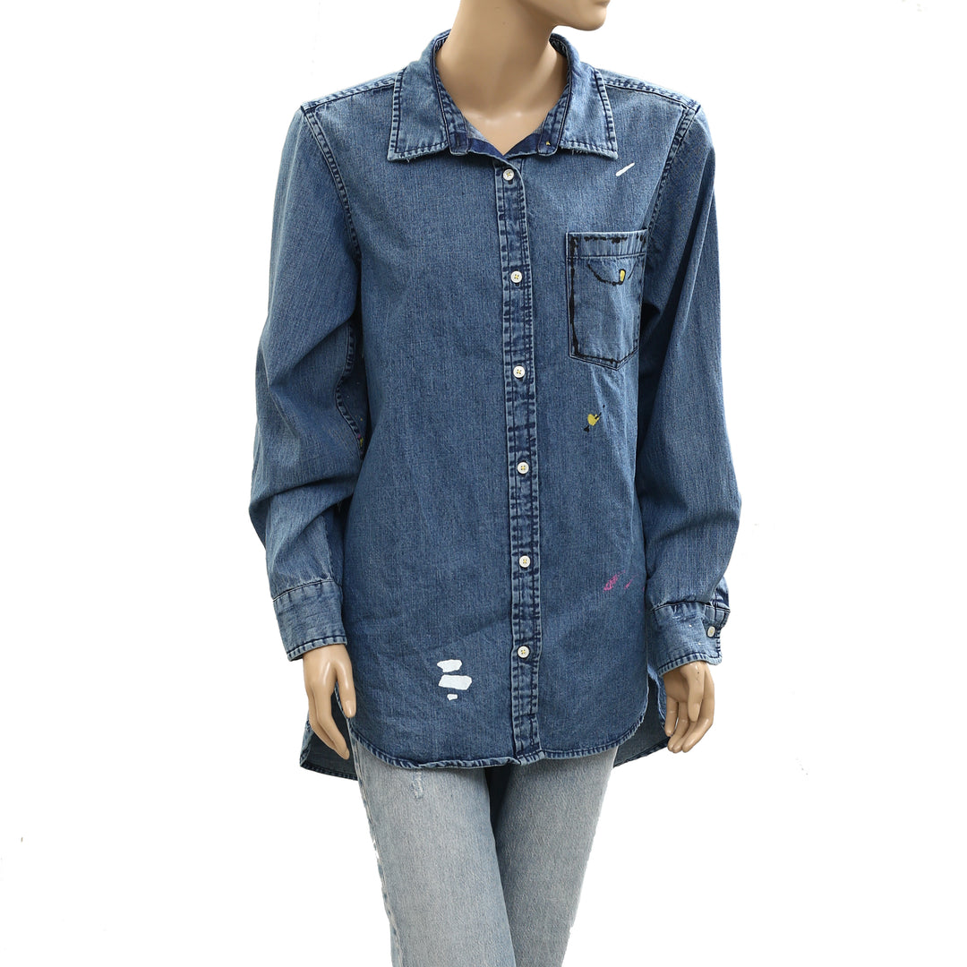 Kerri Rosenthal Mia Studio Shirt Top