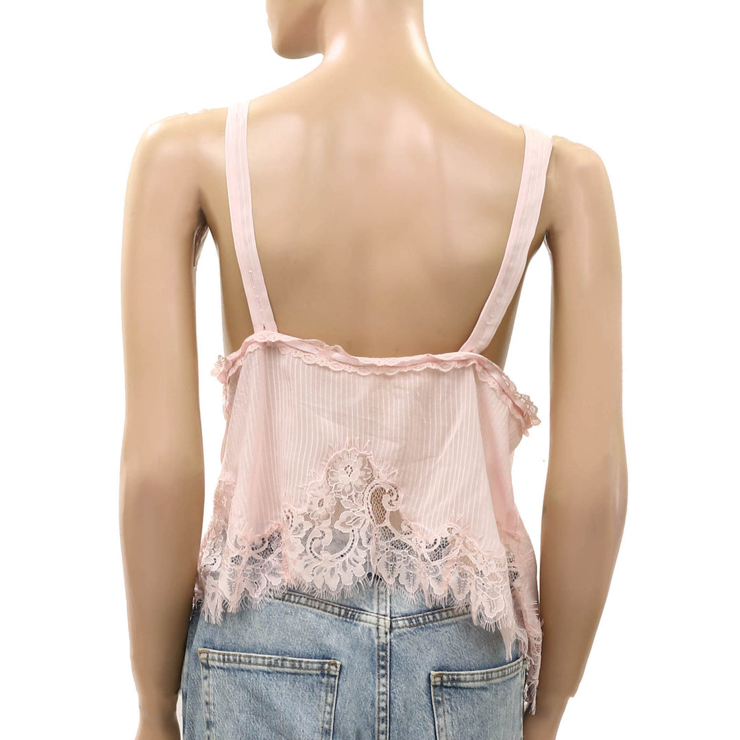 Intimately Free People Alma Cami Cropped Tank Blouse Top
