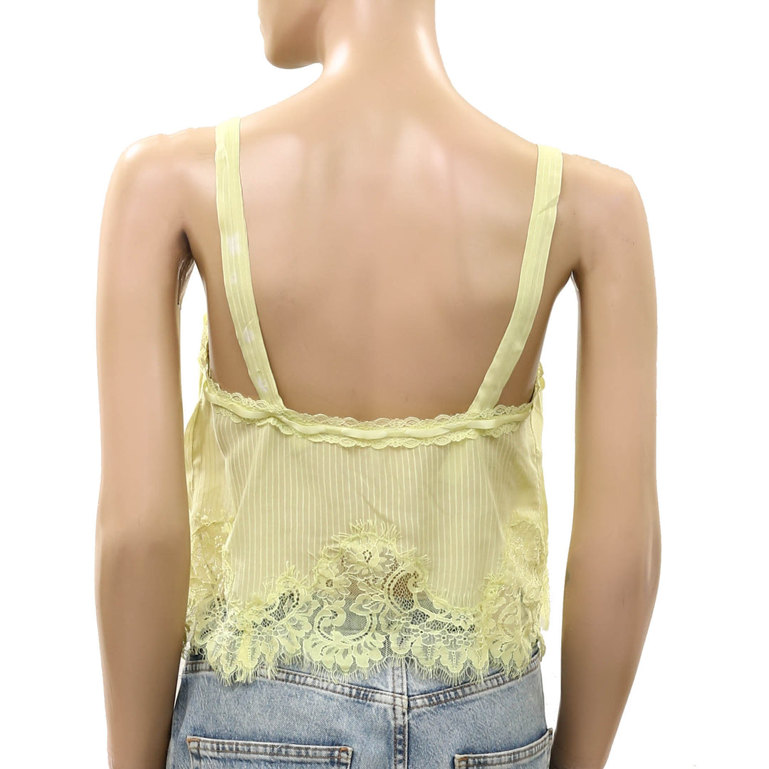 Intimately Free People Alma Cami Cropped Tank Blouse Top