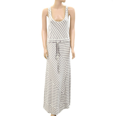 April Cornell Striped Printed Long Maxi Dress