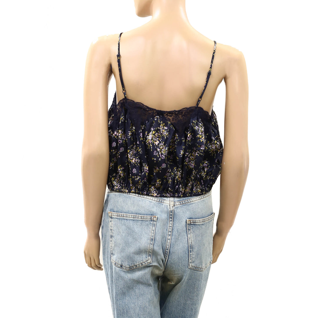 Free People Blair Bubble Cami Blouse Top