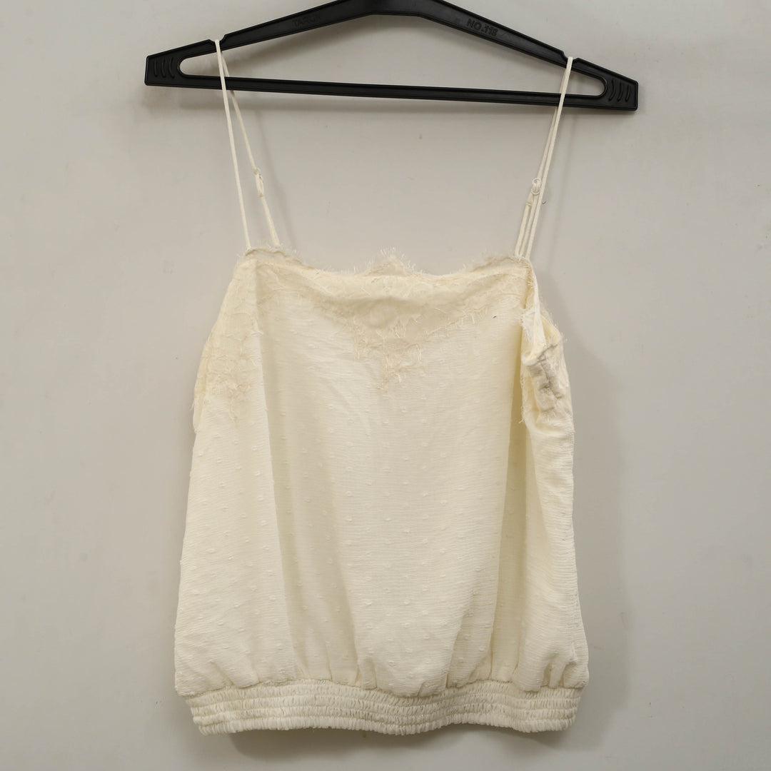 Free People Sunflare Cami Cropped Tank Blouse Top