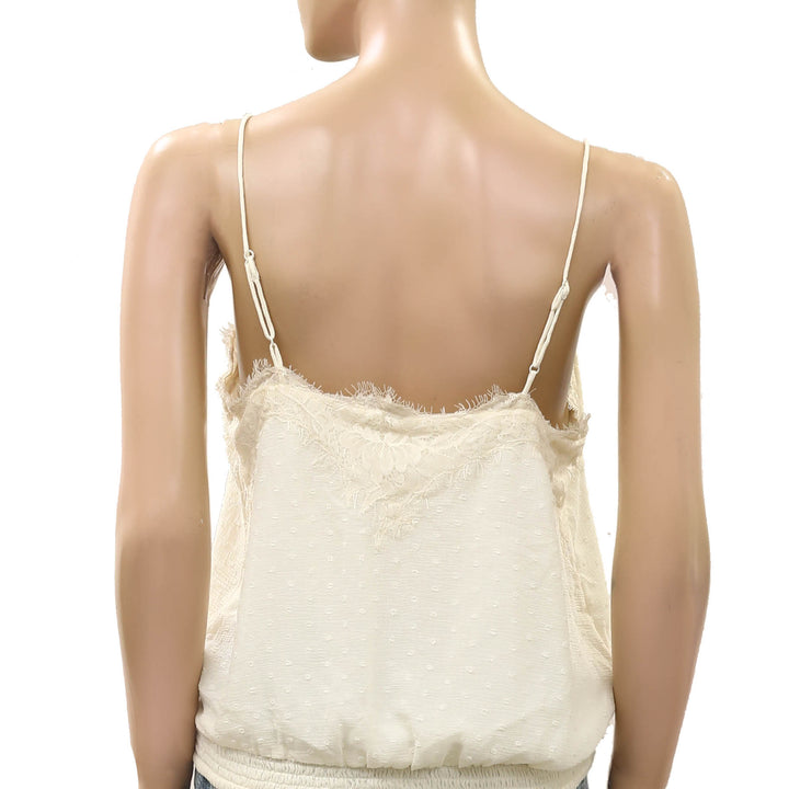 Free People Sunflare Cami Cropped Tank Blouse Top