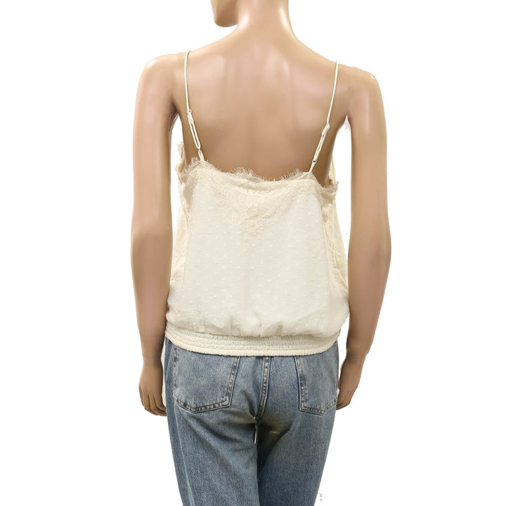 Free People Sunflare Cami Cropped Tank Blouse Top