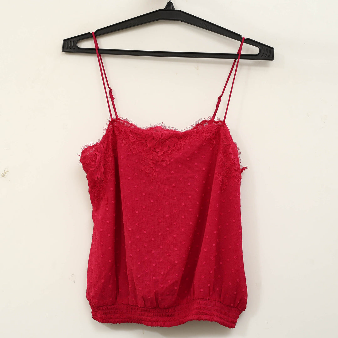 Free People Sunflare Cami Cropped Tank Blouse Top