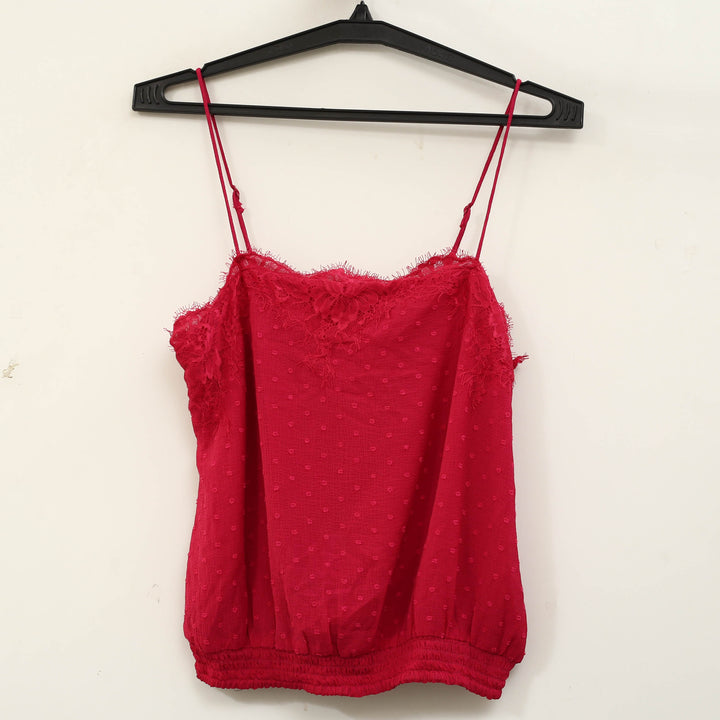 Free People Sunflare Cami Cropped Tank Blouse Top