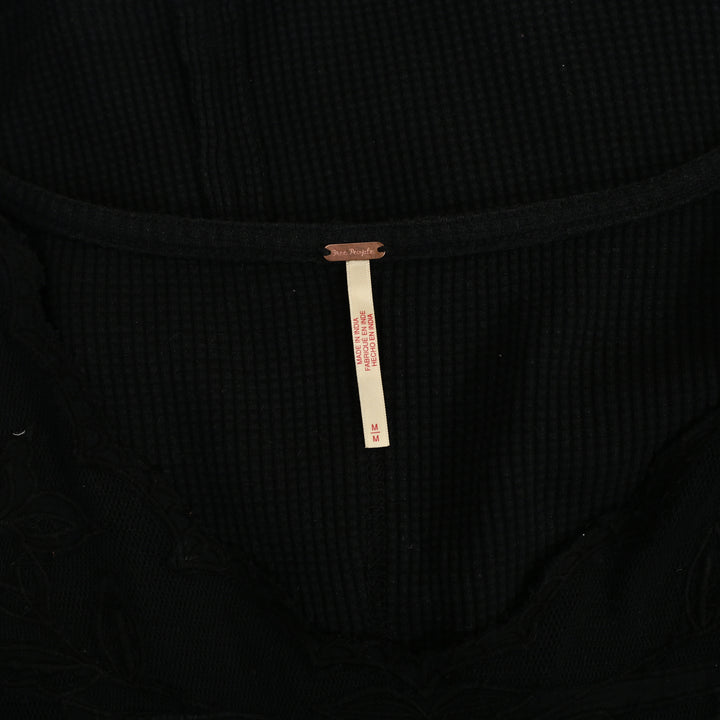 Free People Butterfly Cuff Blouse Top