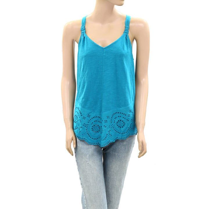 Meadow Rue Anthropologie Knotted Tank Tunic Top