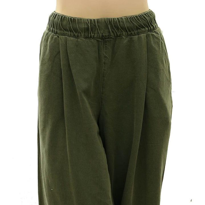 Free People Women's Tidal Moon Low-Rise Pull-On Trouser Pants
