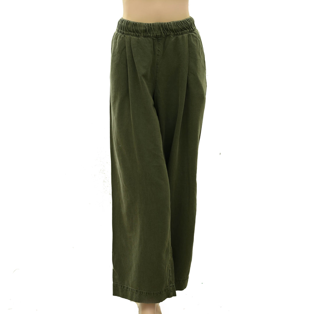 Free People Women's Tidal Moon Low-Rise Pull-On Trouser Pants