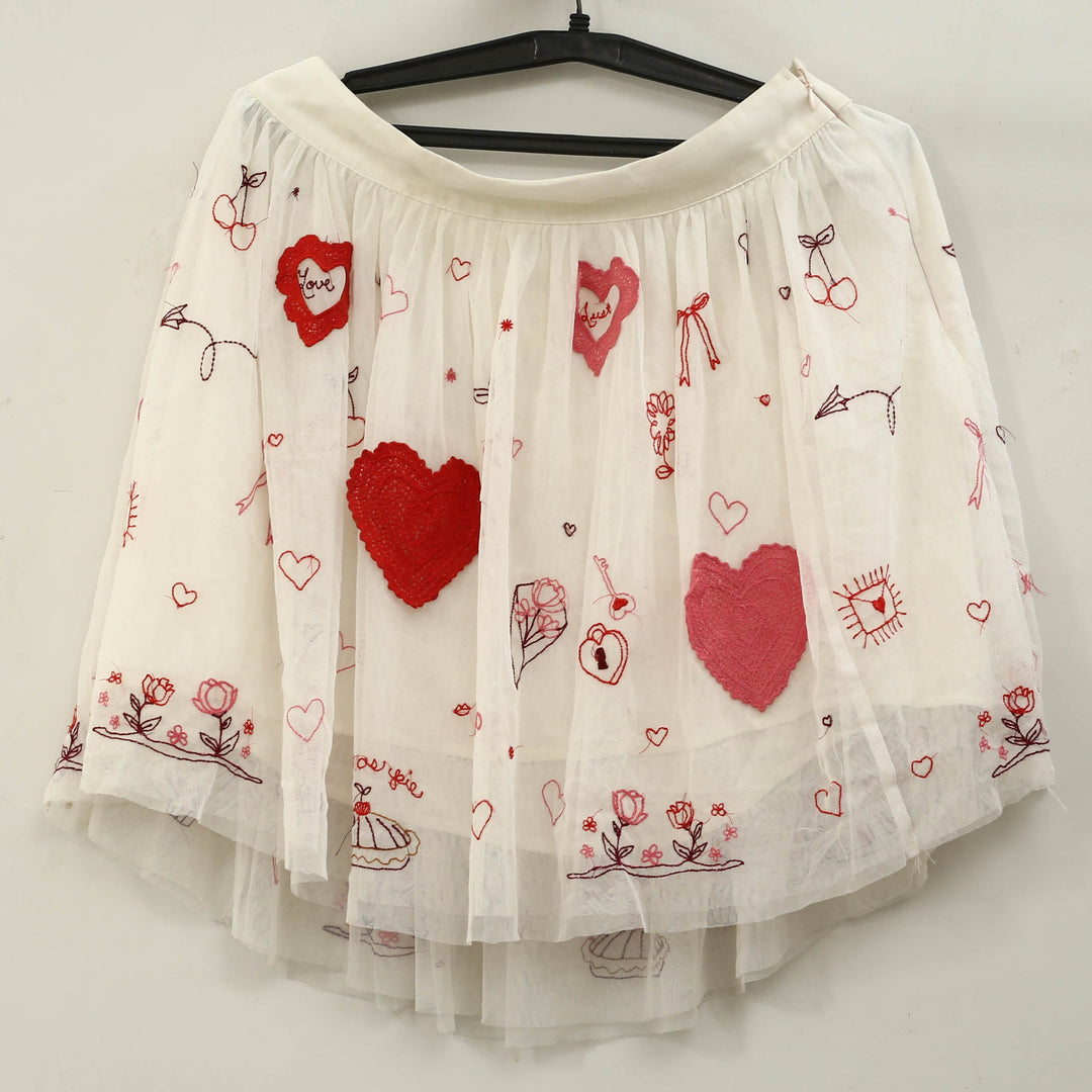 Free People The Sketchbook Mini Skirt