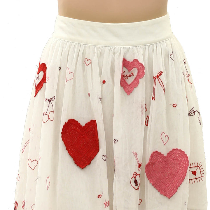 Free People The Sketchbook Mini Skirt