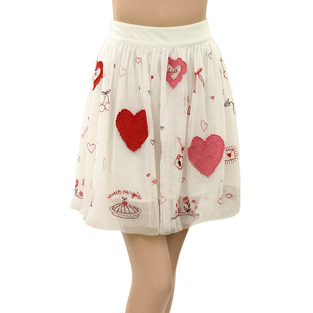 Free People The Sketchbook Mini Skirt
