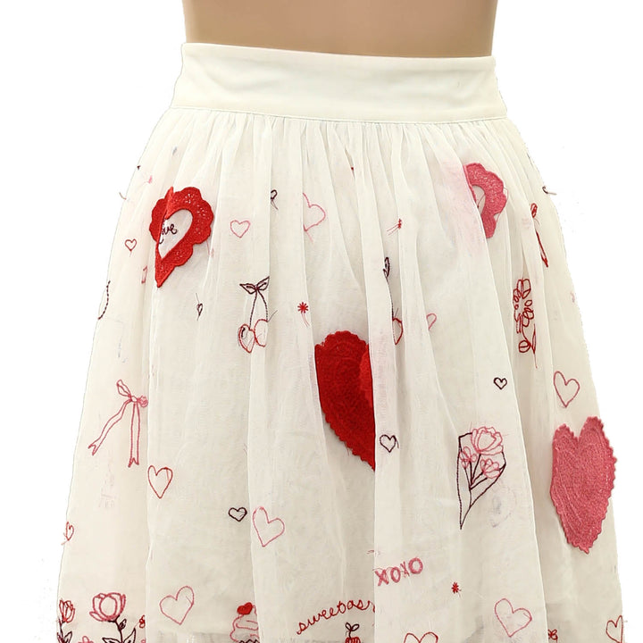 Free People The Sketchbook Mini Skirt