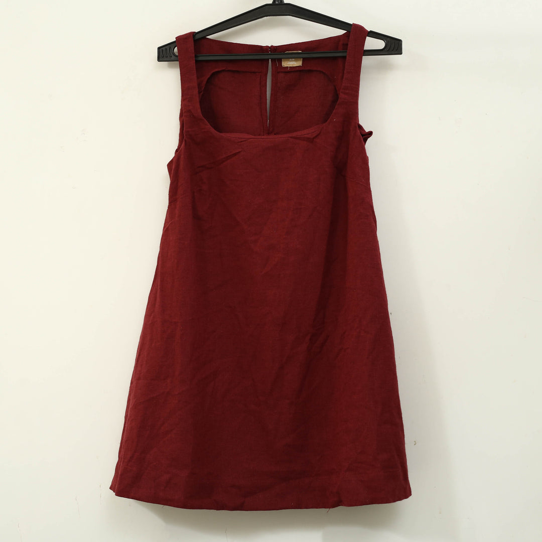 Free People Free-est Breezy Linen Mini Dress