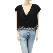 Free People Fashionably Late Blouse Top