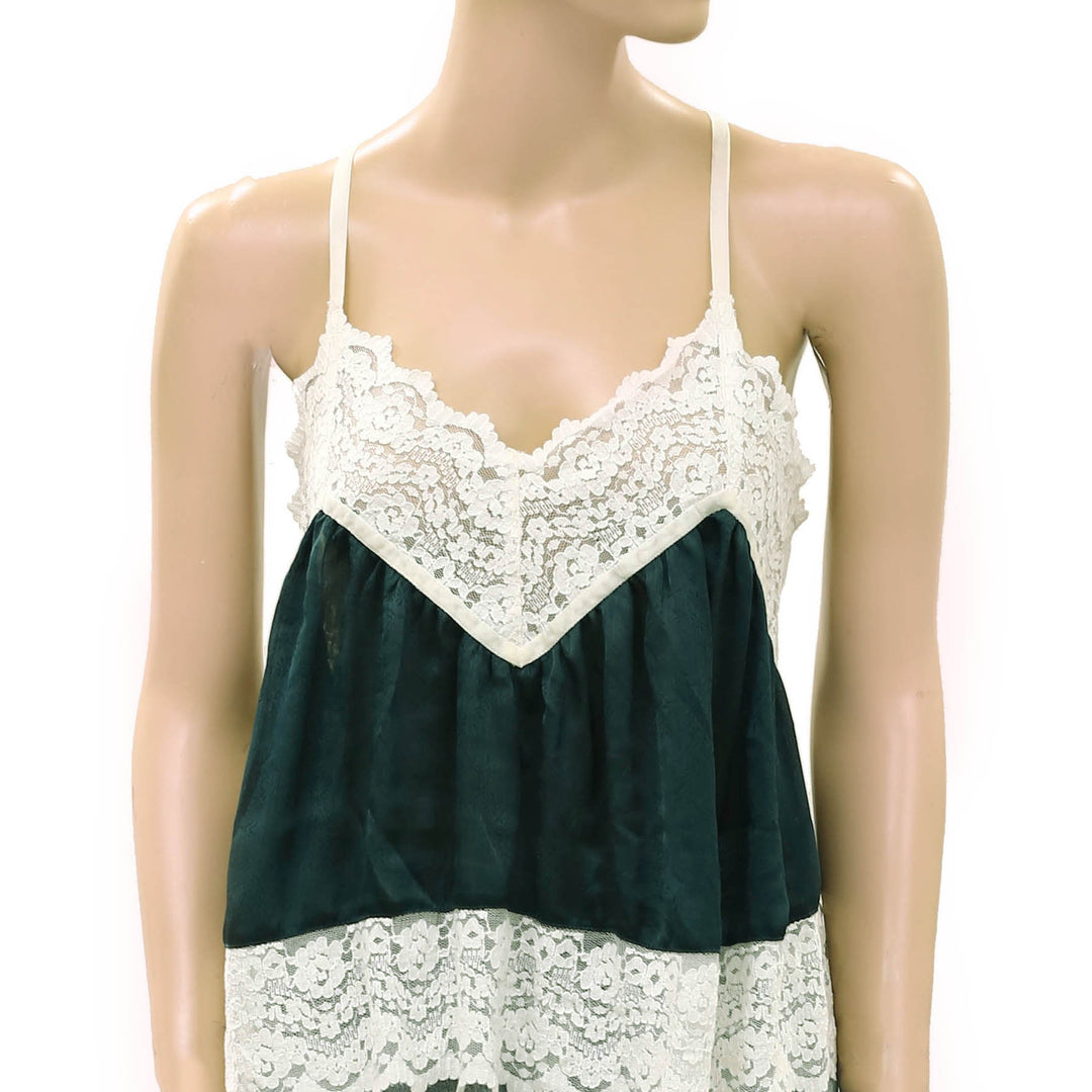 Intimately Free People Fiona Satin Cami Tank Top