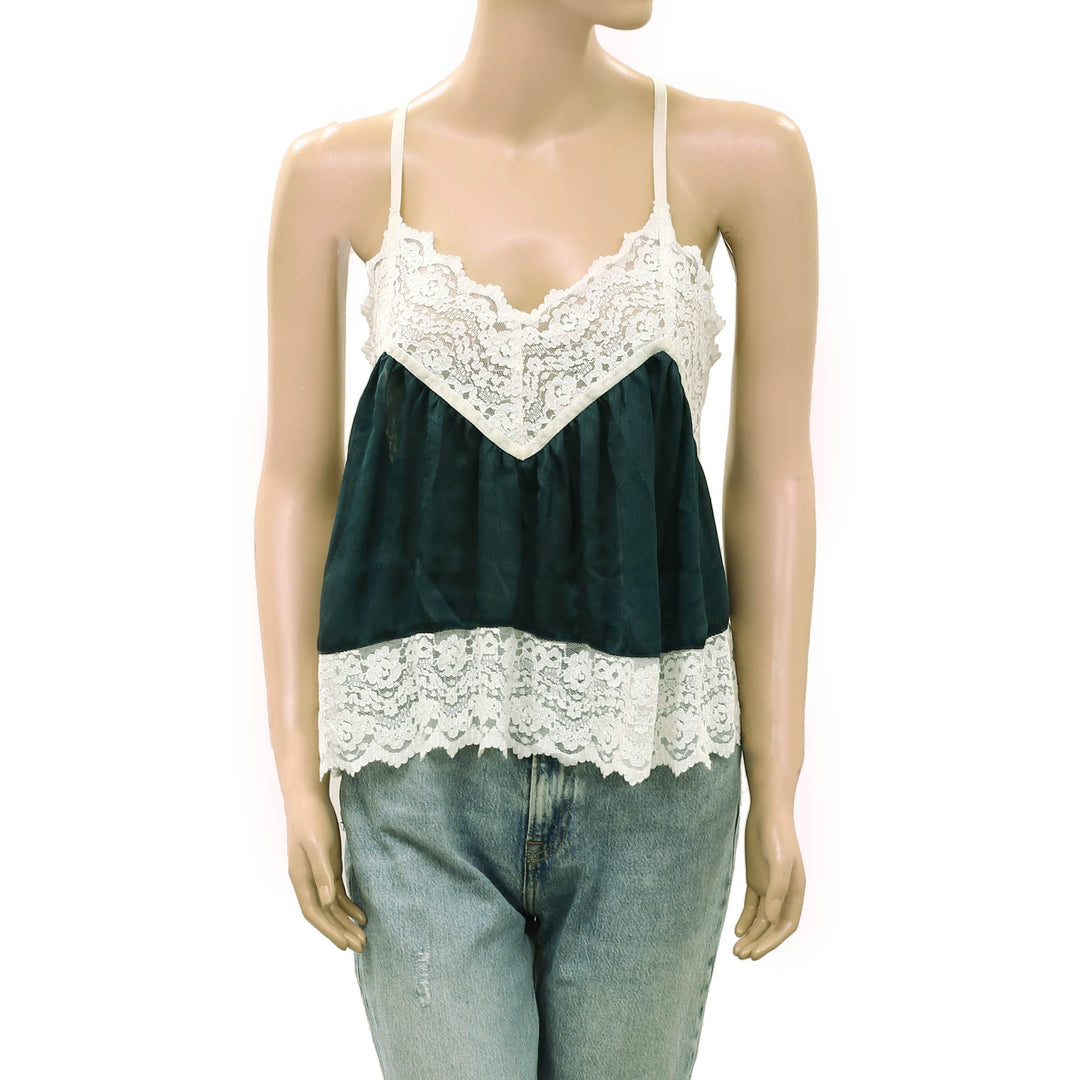 Intimately Free People Fiona Satin Cami Tank Top