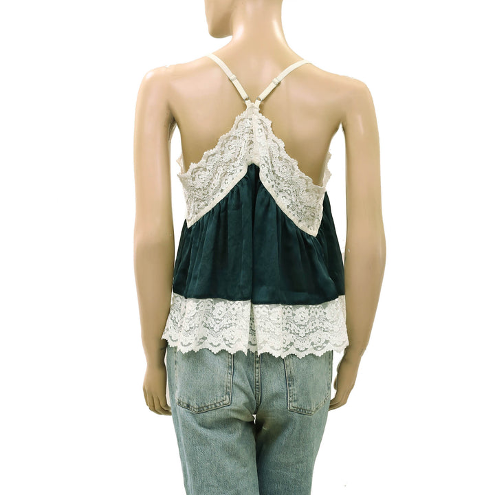 Intimately Free People Fiona Satin Cami Tank Top